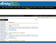 Tablet Screenshot of alempleo.com